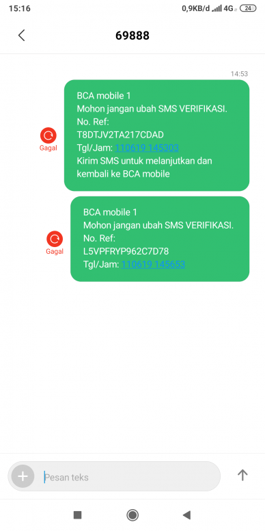 Xiaomi Tidak Bisa Sms. Mohon bagaimana Solusinya tidak bisa Kirim SMS... gagal terus....