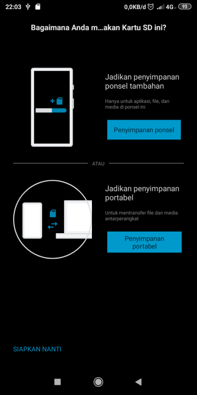 Micro Sd Minta Format. kok malah minta format kartu SD?