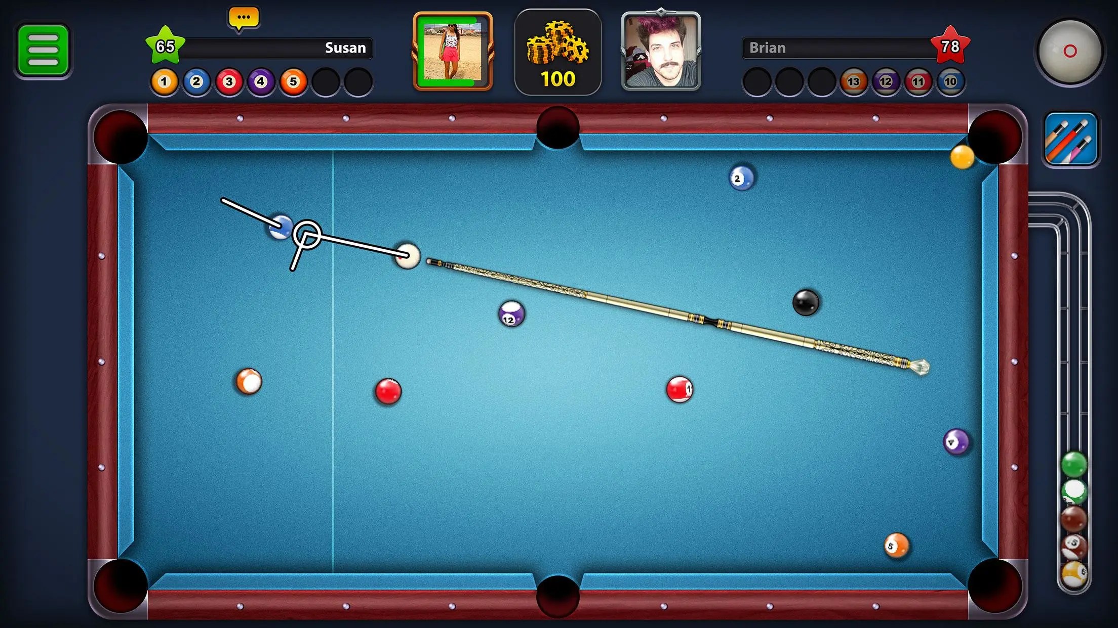 Download Game 8 Pool. Unduh 8 Ball Pool di PC