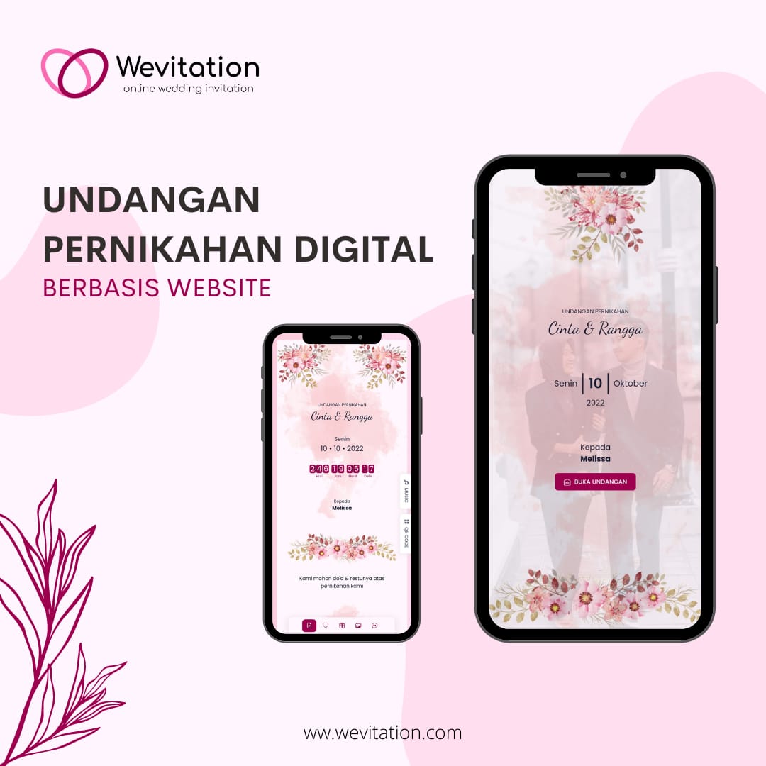 Aplikasi Undangan Pernikahan Android. Undangan Pernikahan Digital Berbasis Web