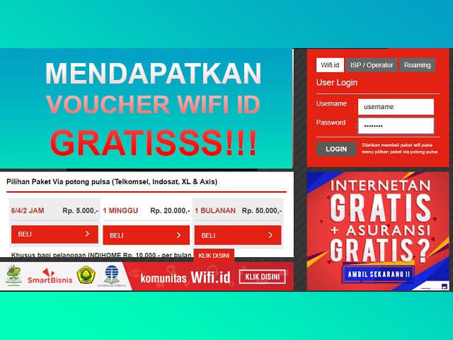 Cara Dapat Wifi Id Gratis. 6 Cara Mendapatkan Voucher WiFi Id Gratis Untuk Internetan