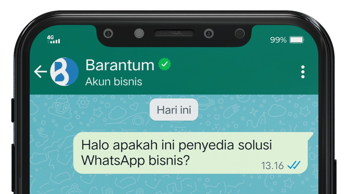 Cara Membuat Ceklis Di Wa. Begini Cara Mudah Dapat Centang Hijau di WhatsApp