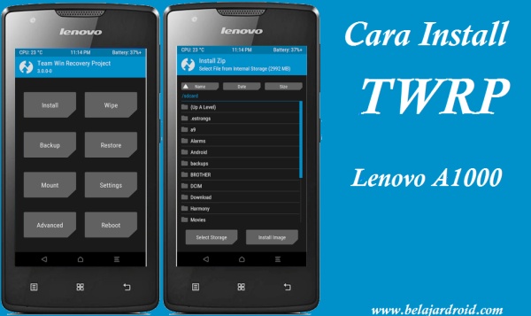 Cara Root Lenovo A1000 Dengan Pc. Proses Mudah Cara Root Dan Install TWRP Di Lenovo A1000