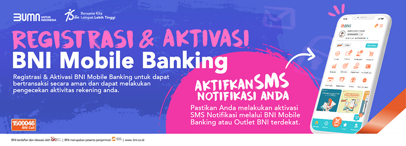 Daftar Sms Banking Bni. Aktifkan SMS Notifikasi Anda