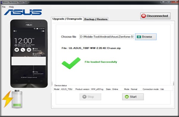 Cara Flash Asus Z00ud Via Asus Flashtool. Download Firmware Asus Z007 (ZC451CG) Flash Tool dan ADB Sideload