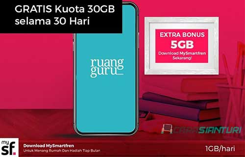 Cara Mendapatkan Bonus Kuota Smartfren 5gb Tanpa Aplikasi. Cara Dapat Kuota Gratis Smartfren 30GB + 5GB Bonus 2023