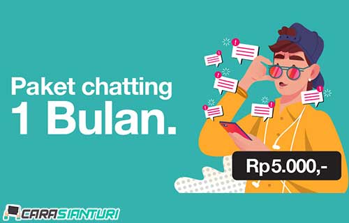 Cara Paket Chat Tri Tanpa Aplikasi 2020. 2 Cara Daftar Paket Chat Tri Sebulan 5rb Terbaru 2022