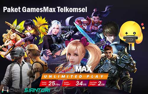 Cara Cek Kuota Game Telkomsel. 3 Paket GamesMax Telkomsel : Cara Daftar & Harga 2023