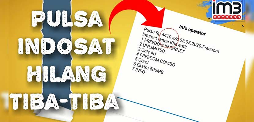 Cara Agar Pulsa Indosat Tidak Tersedot 2021. Pulsa Indosat Tersedot 2022 : Penyebab & Solusi