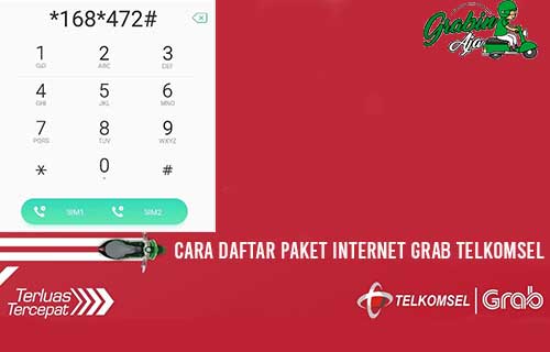 Cara Daftar Paket Grab Telkomsel. 3 Cara Daftar Paket Internet Grab Telkomsel Terbaru 2022