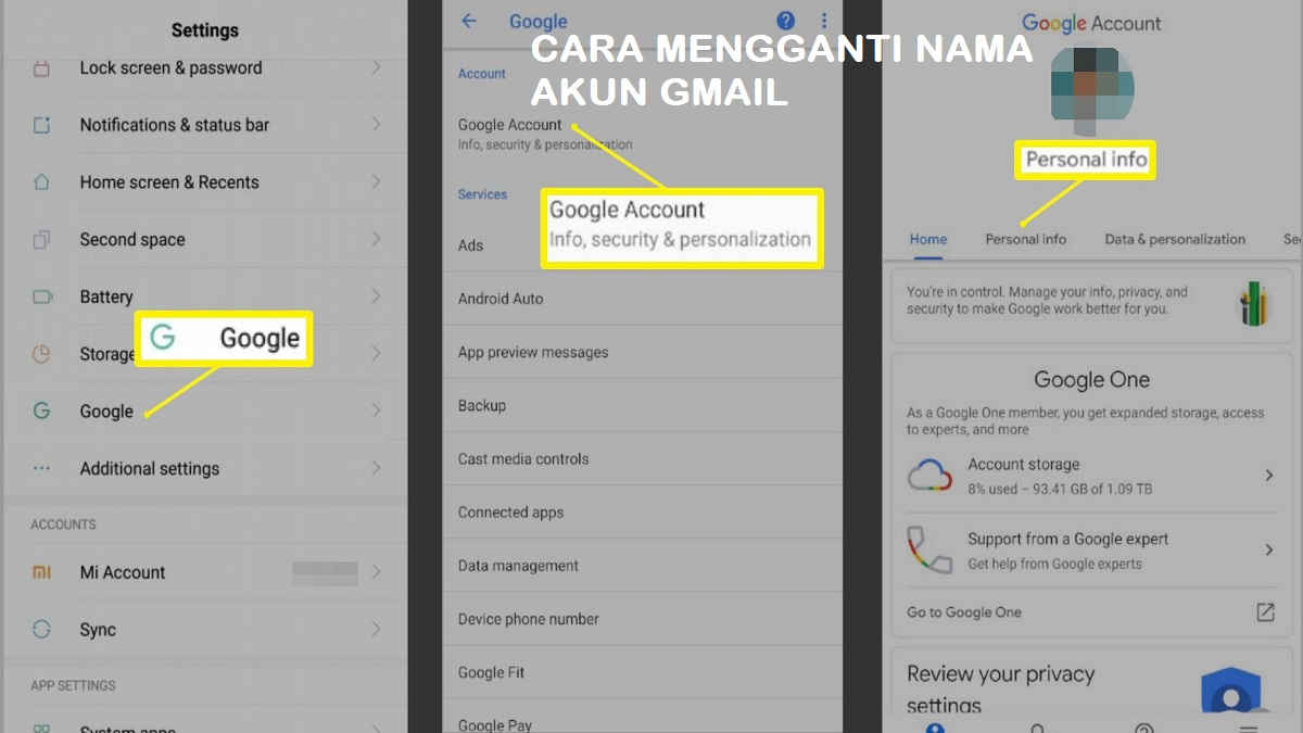 Cara Ganti Nama Email Google. Cara Ganti Nama Akun Gmail Dengan Mudah di HP dan PC, Yuk Coba!