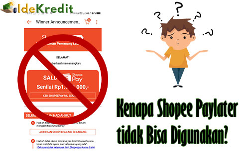 Kenapa Shopee Paylater Tidak Muncul Di Metode Pembayaran. √ Kenapa Shopee Paylater tidak Bisa Digunakan? Ini Cara