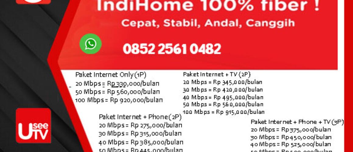 Paket Indihome Tanpa Tv. Harga Paket Internet Indihome Tanpa Tv