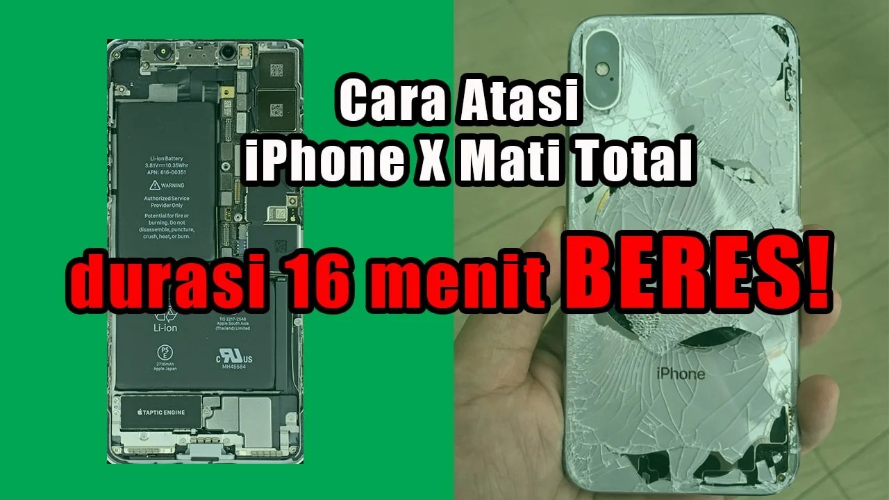 Cara Menyalakan Iphone Yang Mati Total. Cara Mengatasi iPhone X, XR dan XS Mati Total