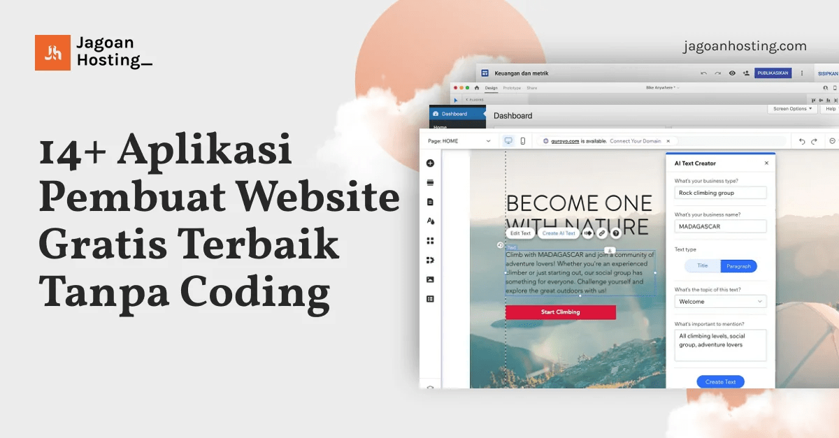 Situs Buat Website Gratis. 14+ Aplikasi Pembuat Website Gratis Terbaik Tanpa Coding