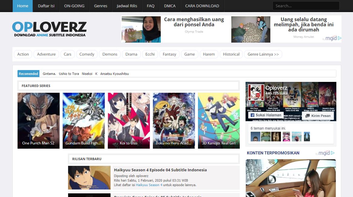 Cara Download Anime Di Oploverz. Oploverz: Cara Download Anime, Fakta & Kelebihan