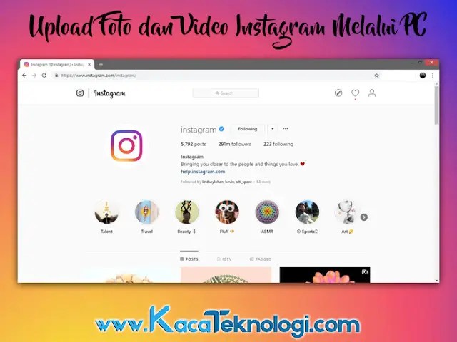 Cara Repost Instagram Di Pc. Cara Upload, Repost Foto / Video Instagram Melalui PC dan Laptop Terupdate 2020