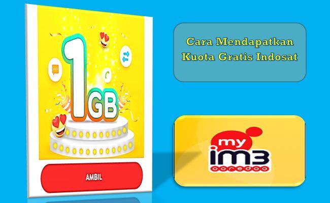 Cara Mendapatkan Kuota Gratis Indosat Dengan Aplikasi Myim3. Cara Mendapatkan Kuota Gratis Indosat