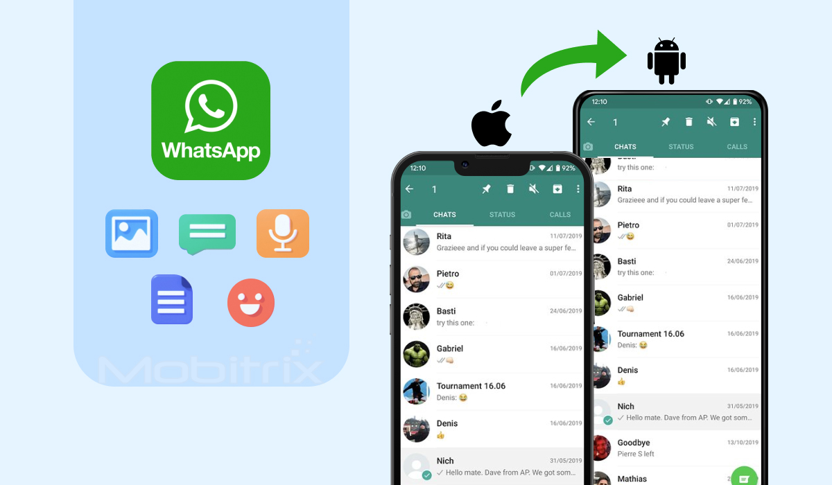 Memindahkan Chat Whatsapp Iphone Ke Android. [100% Bekerja] Cara Memindahkan WhatsApp dari iPhone ke Android