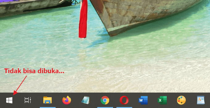 Start Windows 10 Tidak Bisa Dibuka. 2 Cara Mengatasi Start Menu Windows 10 Tidak Bisa Dibuka