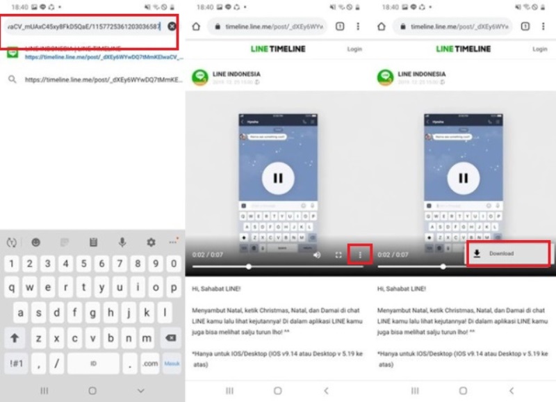 Cara Download Video Di Line Iphone. Cara Download Video dari LINE Terbaru di Android dan iPhone