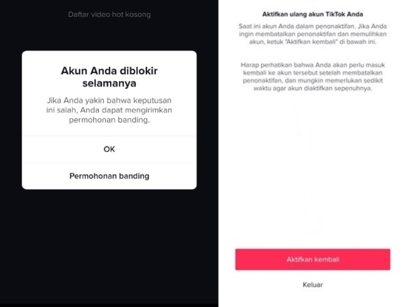 Cara Mengembalikan Akun Tiktok Yang Di Banned. Cara Mengembalikan Akun TikTok yang di Blokir atau Tak Sengaja Terhapus