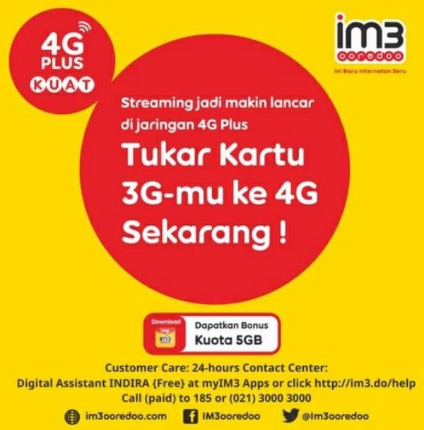 Cara Upgrade Kartu Indosat 3g Ke 4g Secara Online. Cara Upgrade Kartu Indosat 3G ke 4G Mudah, Bisa secara Online dan Offline!