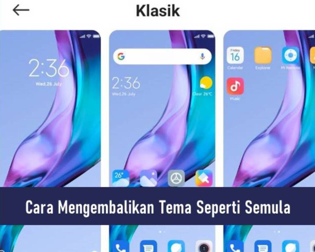 Cara Mengembalikan Tema Hp Oppo Seperti Semula. Cara Mengembalikan Tema Seperti Semula di HP Xiaomi, Realme, dan Oppo