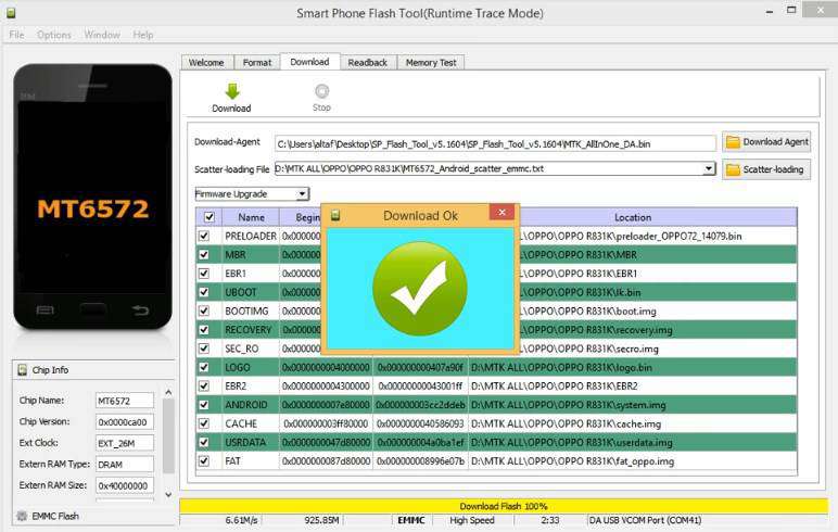 Flash Oppo R831k Via Pc. [Berhasil] Cara flash OPPO Neo 3 R831K Bootloop dengan Flash Tool