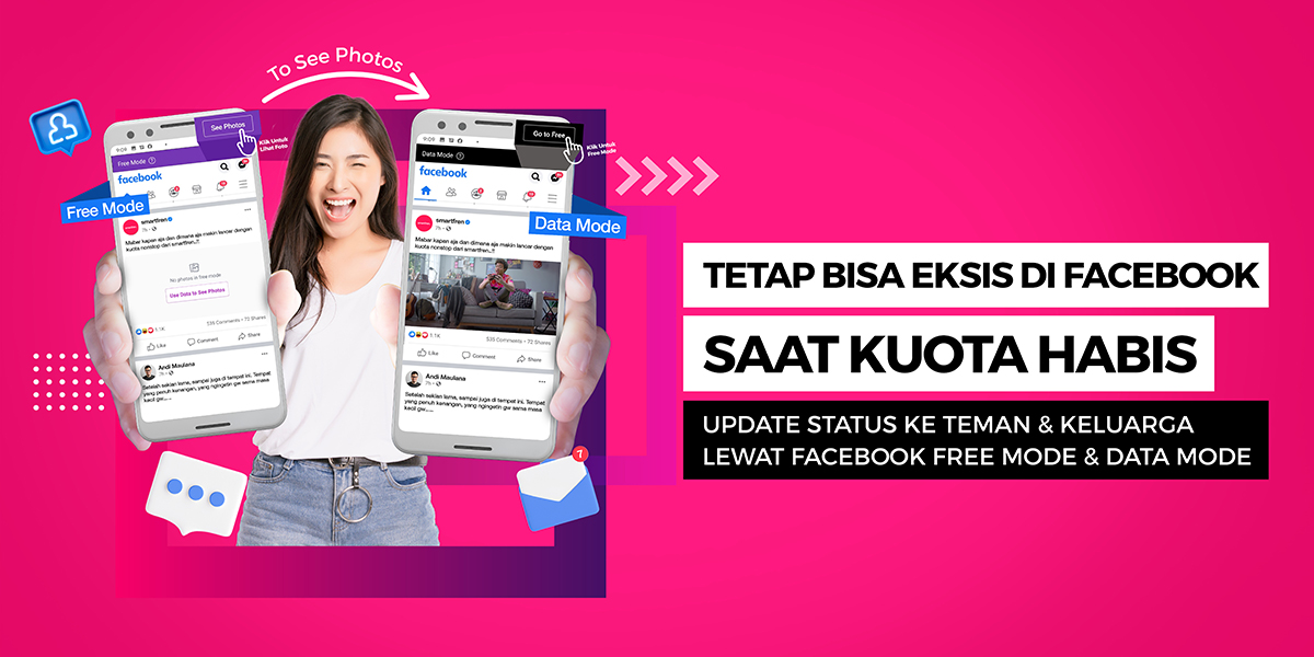 Kode Voucher Kuota Smartfren Gratis 2020. Gratis Akses Facebook untuk Pelanggan Smartfren