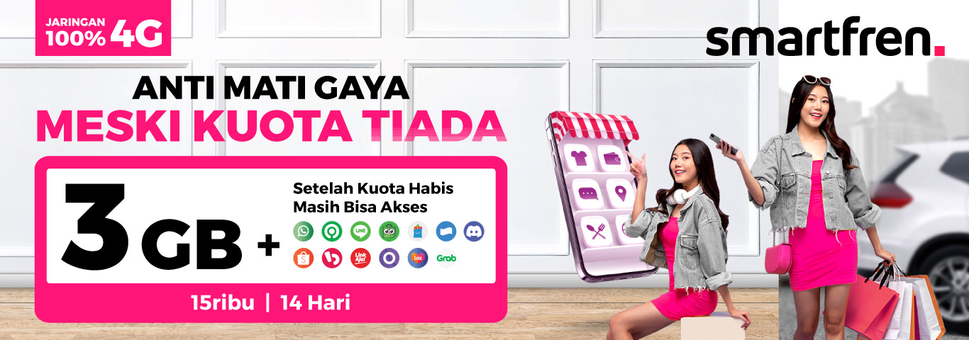 Cara Beli Paket Smartfren Unlimited. smartfren