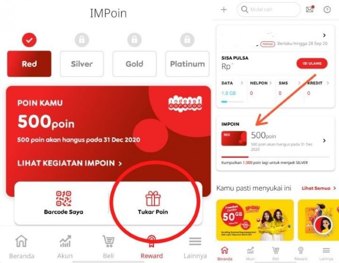 Cara Menukar Poin Indosat Jadi Kuota. Cara Tukarkan Poin Indosat Menjadi Pulsa atau Kuota Data