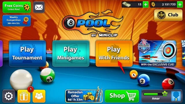 Trik Bermain 8 Ball Pool Di Android. Begini Cara Transfer Coin 8 Ball Pool Android Ke Teman