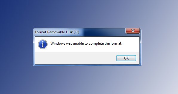 Mengatasi Windows Was Unable To Complete The Format. √ Cara Mengatasi Windows Was Unable to Complete The Format [Solved]