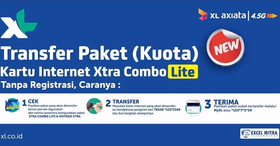 Cara Transfer Kuota Xl Combo Lite. Tidak Perlu Registrasi, Berikut Cara Transfer Kuota XL ke Sesama Operator